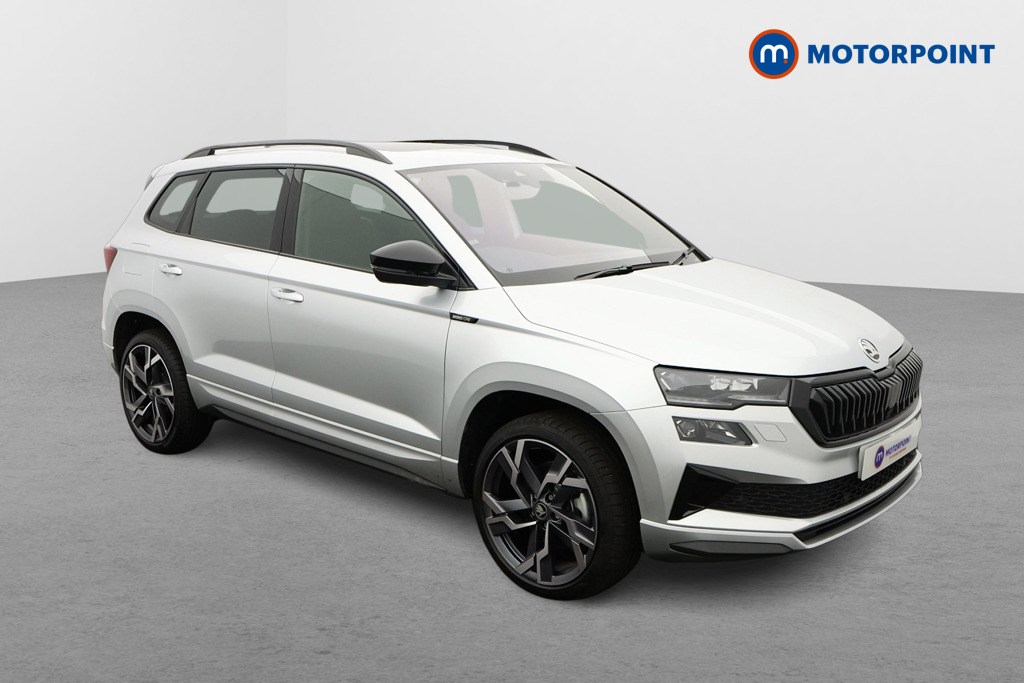 Skoda Karoq Sportline Edition Automatic Petrol SUV - Stock Number (1585868) - Drivers side front corner
