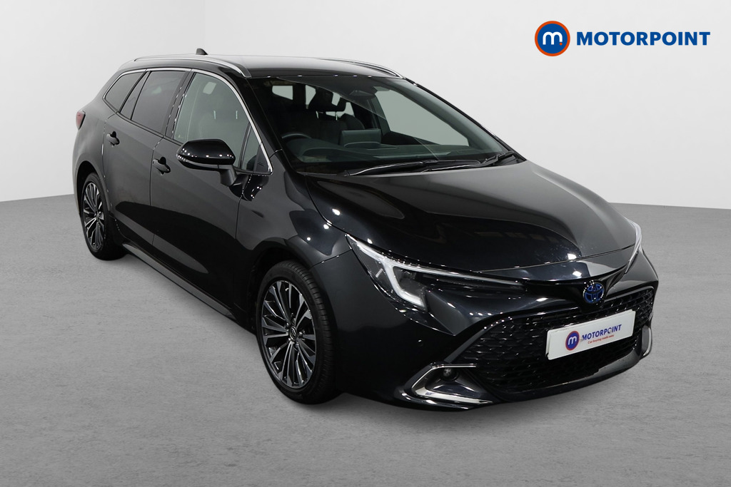 Toyota Corolla Design Automatic Petrol-Electric Hybrid Estate - Stock Number (1586404) - Drivers side front corner