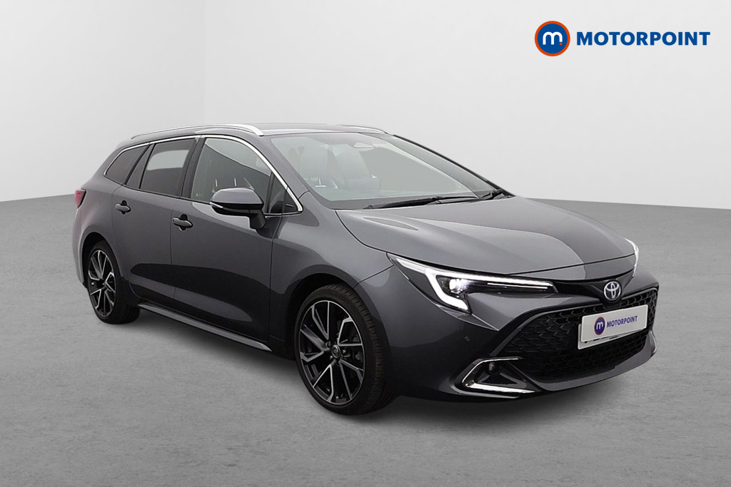 Toyota Corolla Excel Automatic Petrol-Electric Hybrid Estate - Stock Number (1586983) - Drivers side front corner