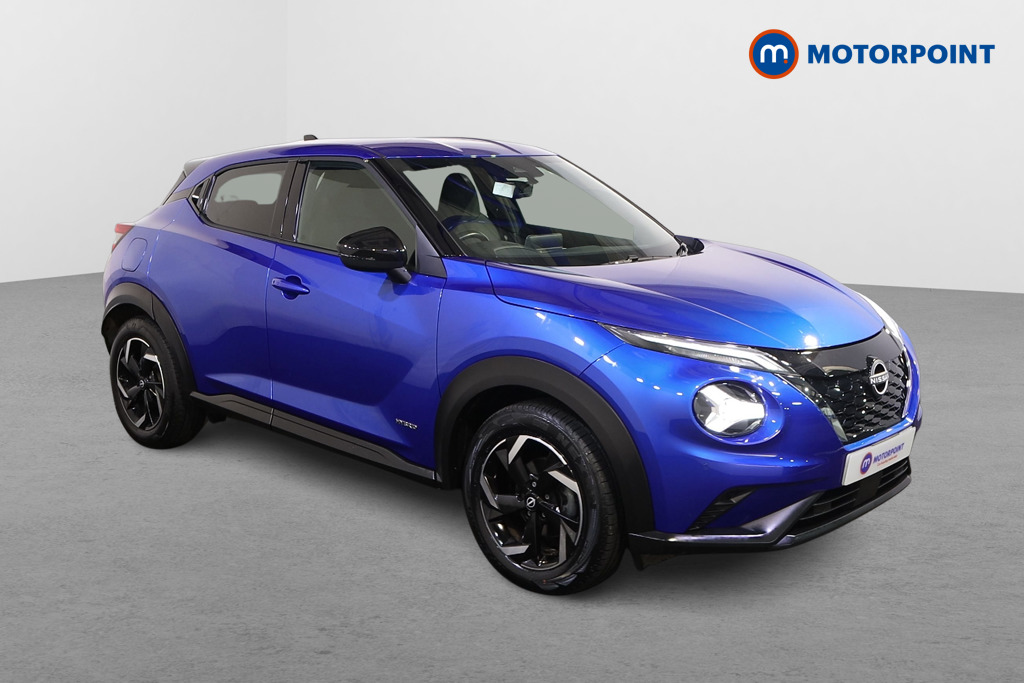 Nissan Juke N-Connecta Automatic Petrol-Electric Hybrid SUV - Stock Number (1587743) - Drivers side front corner