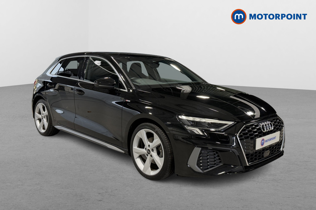 Audi A3 S Line Manual Petrol Hatchback - Stock Number (1588928) - Drivers side front corner