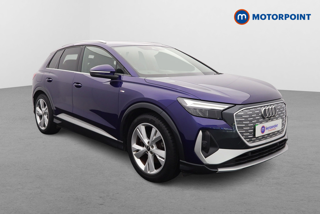 Audi Q4 S Line Automatic Electric SUV - Stock Number (1589556) - Drivers side front corner