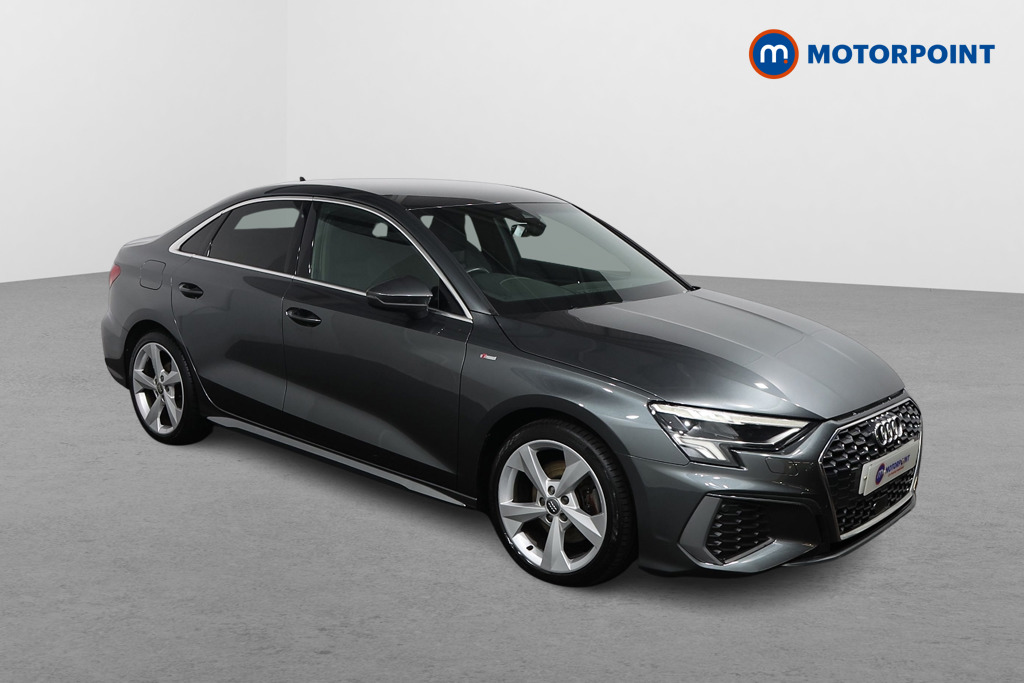 Audi A3 S Line Manual Petrol Saloon - Stock Number (1592224) - Drivers side front corner