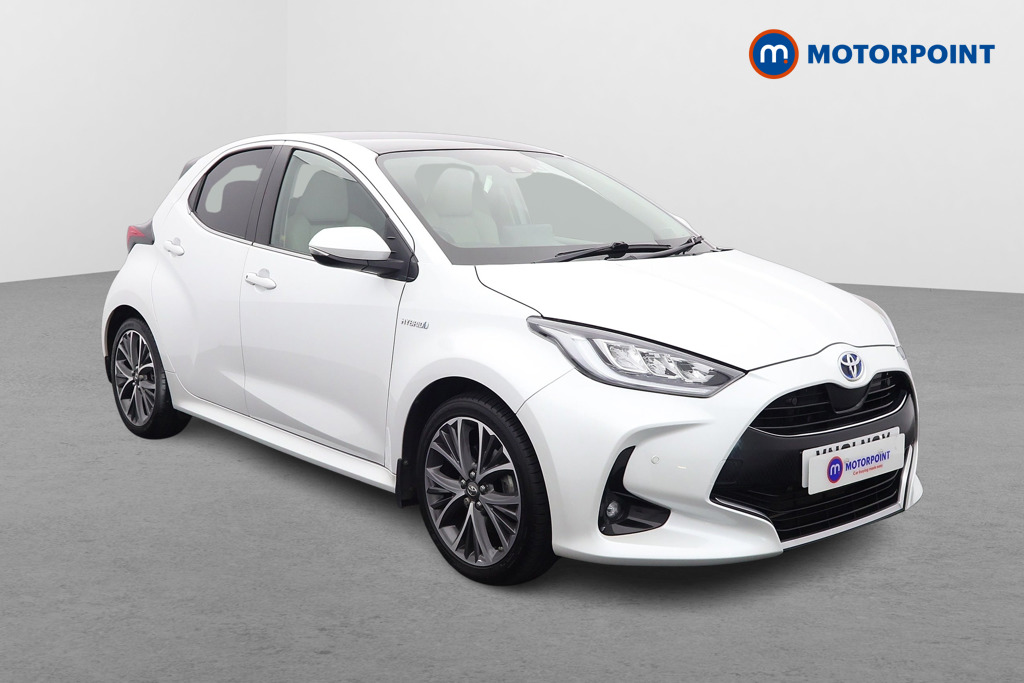 Toyota Yaris Excel Automatic Petrol-Electric Hybrid Hatchback - Stock Number (1592389) - Drivers side front corner