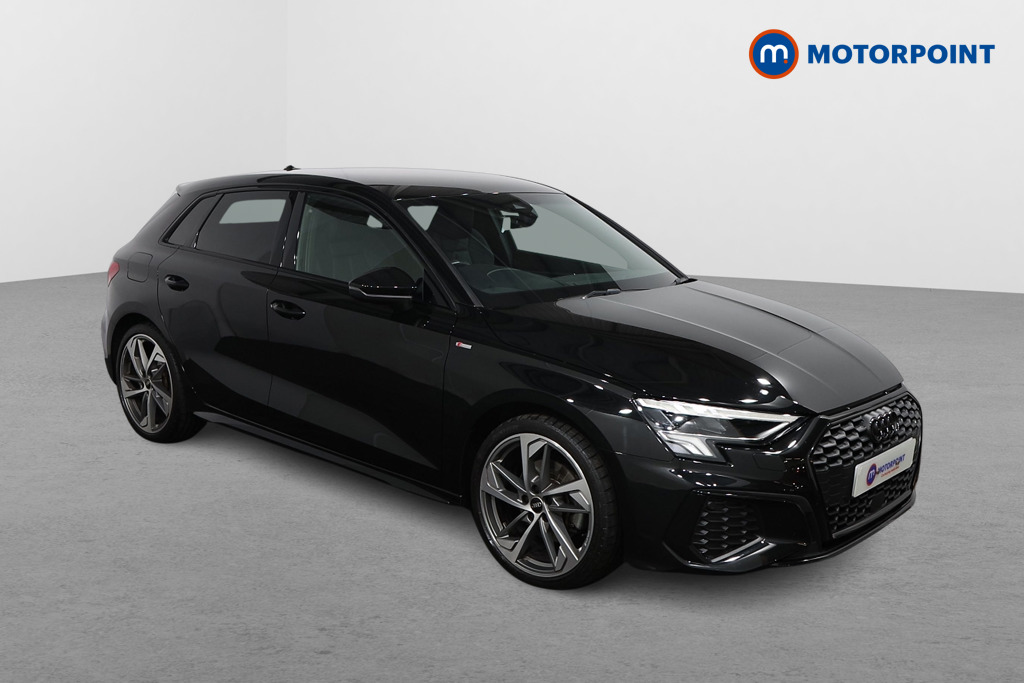Audi A3 Black Edition Automatic Petrol Hatchback - Stock Number (1593464) - Drivers side front corner