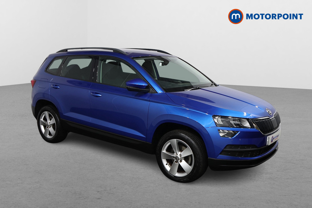 Skoda Karoq SE Automatic Petrol SUV - Stock Number (1594946) - Drivers side front corner