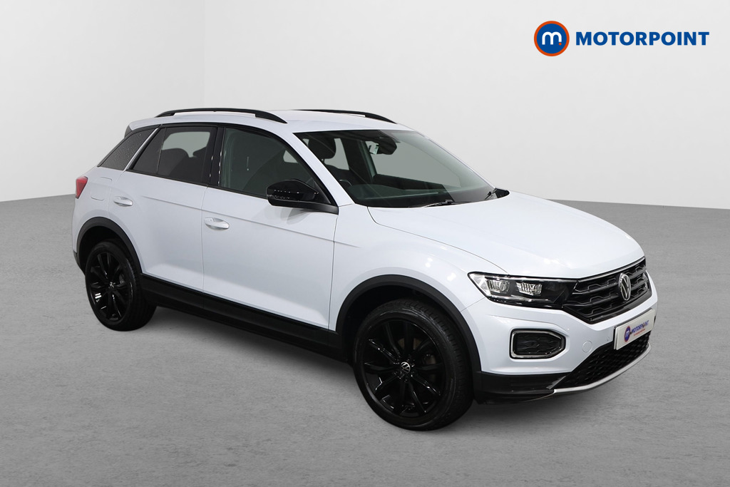 Volkswagen T-Roc Black Edition Manual Petrol SUV - Stock Number (1594948) - Drivers side front corner