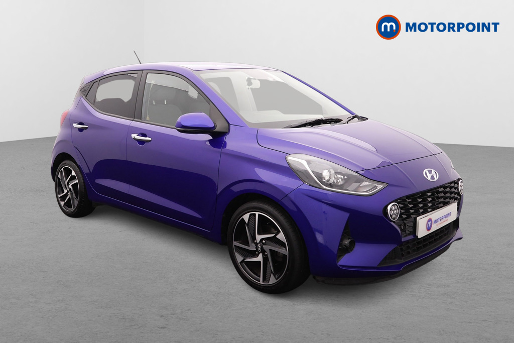 Hyundai I10 Premium Automatic Petrol Hatchback - Stock Number (1595444) - Drivers side front corner