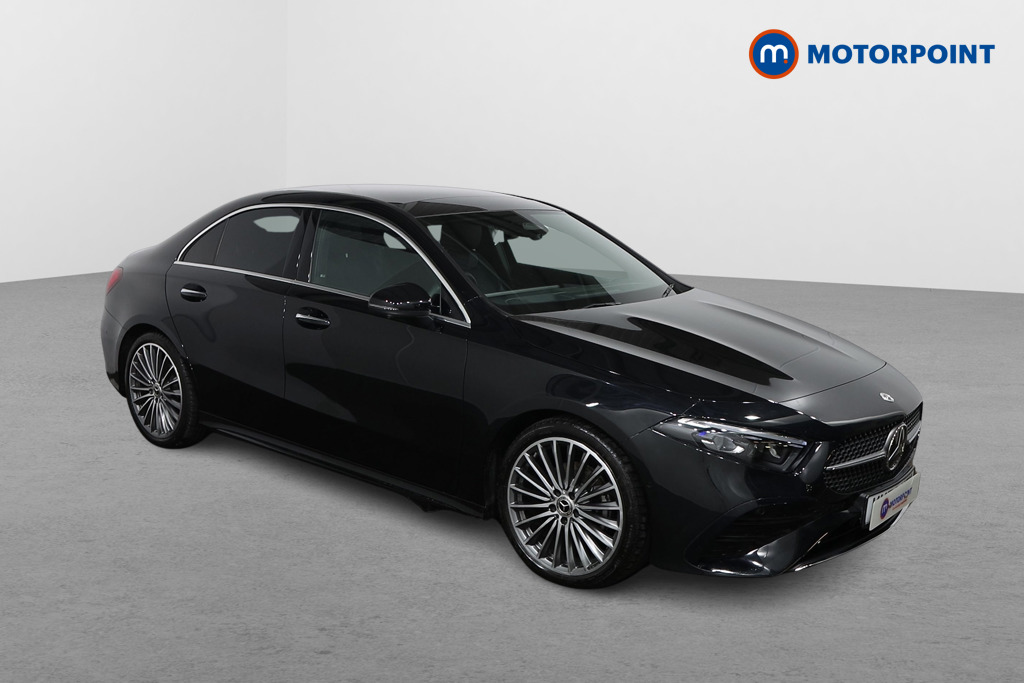 Mercedes-Benz A Class Amg Line Automatic Petrol Saloon - Stock Number (1595605) - Drivers side front corner