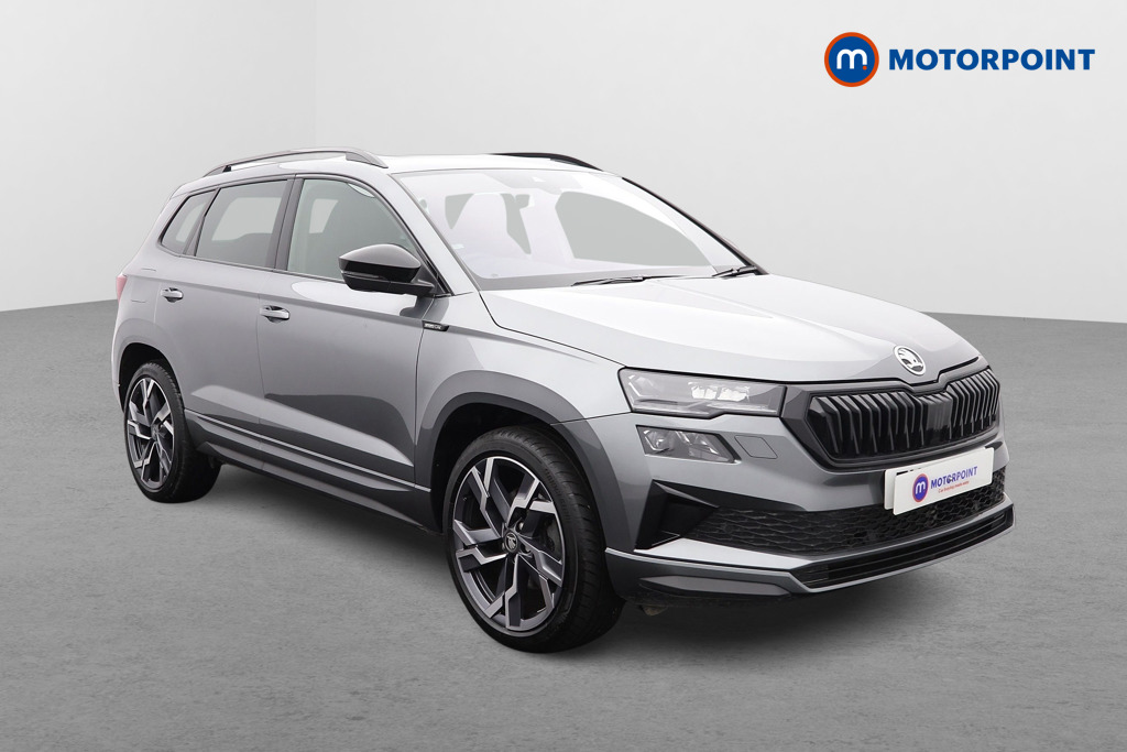 Skoda Karoq Sportline Edition Automatic Petrol SUV - Stock Number (1596540) - Drivers side front corner