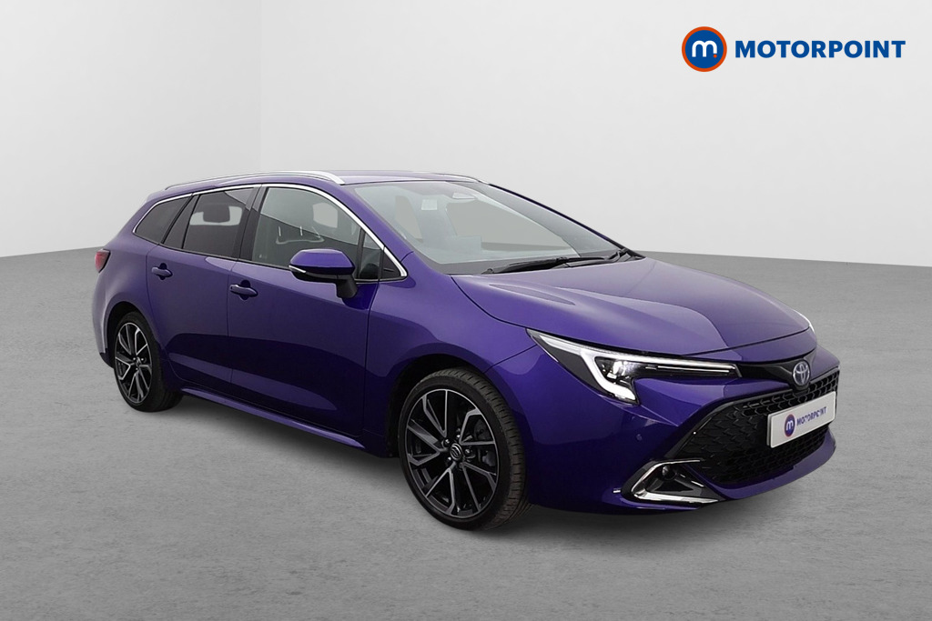 Toyota Corolla Excel Automatic Petrol-Electric Hybrid Estate - Stock Number (1596802) - Drivers side front corner