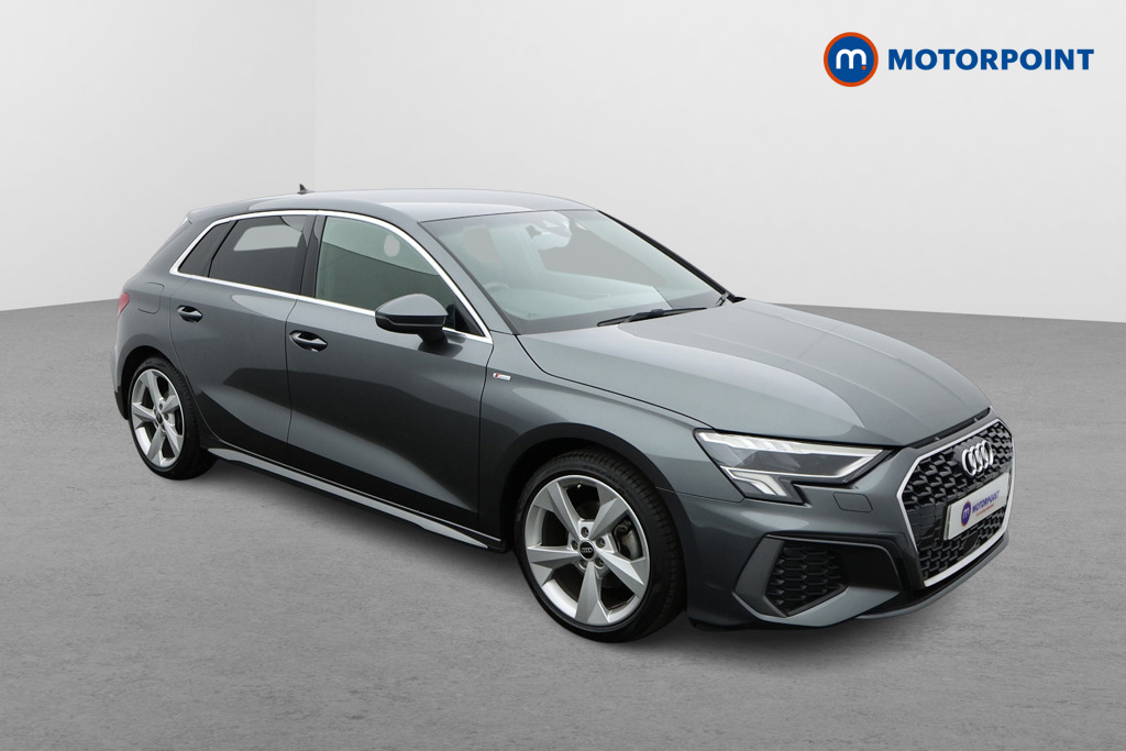 Audi A3 S Line Manual Petrol Hatchback - Stock Number (1597460) - Drivers side front corner