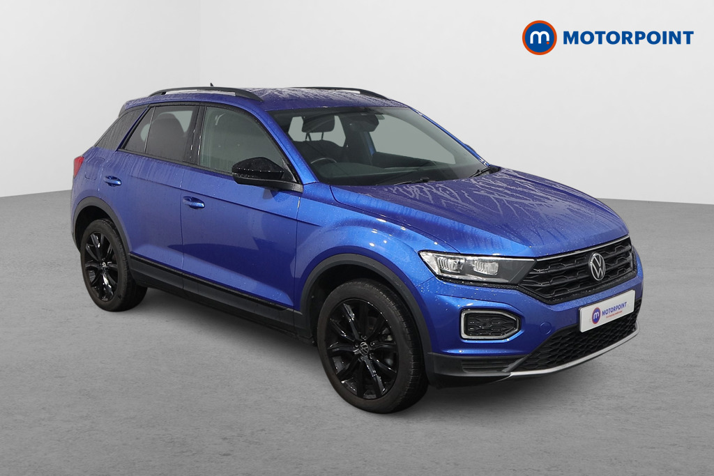 Volkswagen T-Roc Black Edition Manual Petrol SUV - Stock Number (1598249) - Drivers side front corner