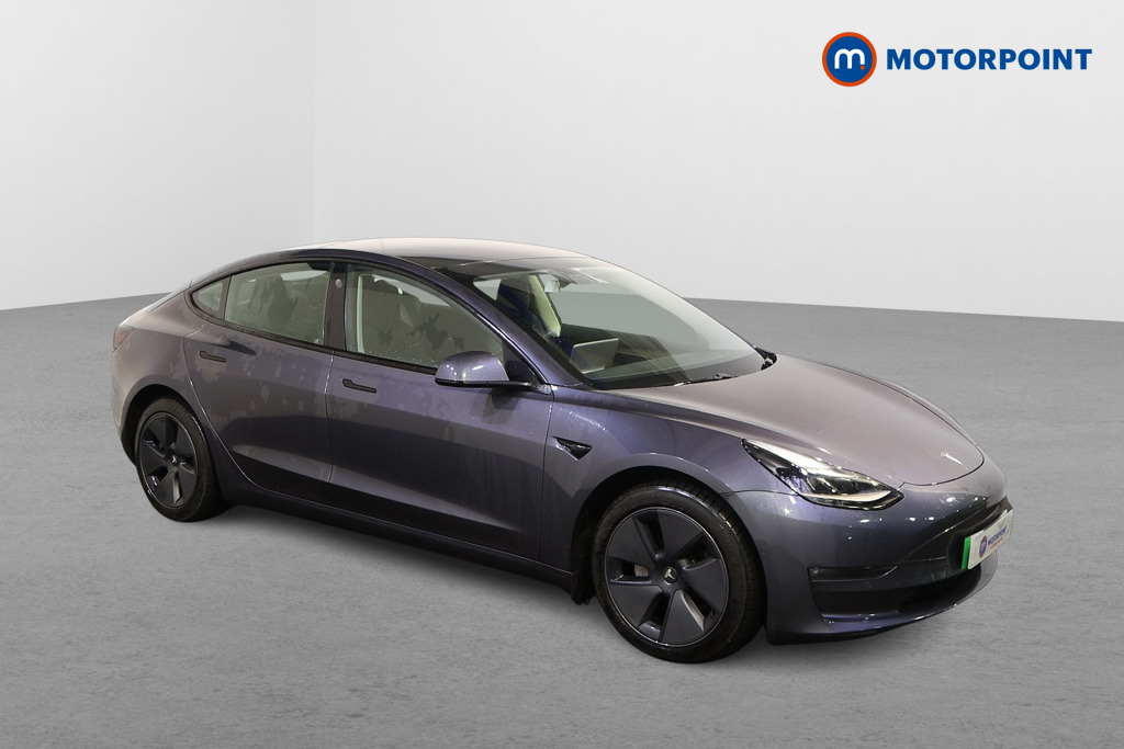 Tesla Model 3 Long Range Automatic Electric Saloon - Stock Number (1598270) - Drivers side front corner