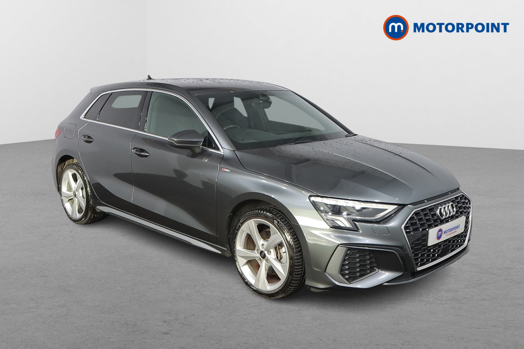 Audi A3 S Line Automatic Petrol Plug-In Hybrid Hatchback - Stock Number (1598865) - Drivers side front corner