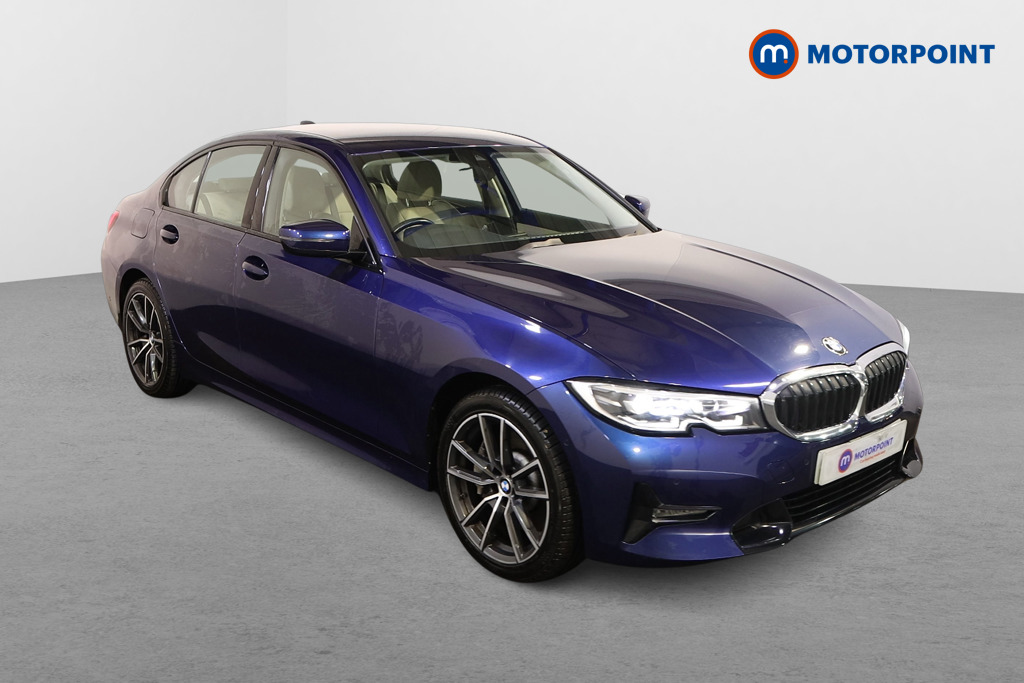 BMW 3 Series Sport Pro Automatic Petrol Plug-In Hybrid Saloon - Stock Number (1599390) - Drivers side front corner