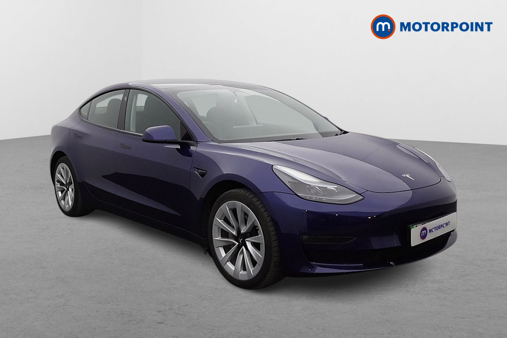 Tesla Model 3 Long Range Automatic Electric Saloon - Stock Number (1599653) - Drivers side front corner