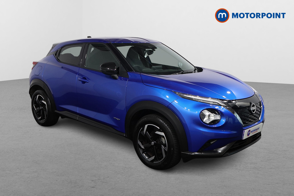Nissan Juke N-Connecta Automatic Petrol-Electric Hybrid SUV - Stock Number (1599952) - Drivers side front corner