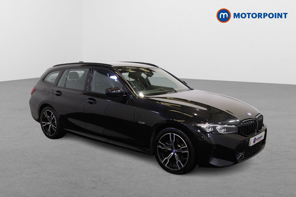 BMW 3 Series M Sport Automatic Petrol Plug-In Hybrid Estate - Stock Number (1600989) - Drivers side front corner