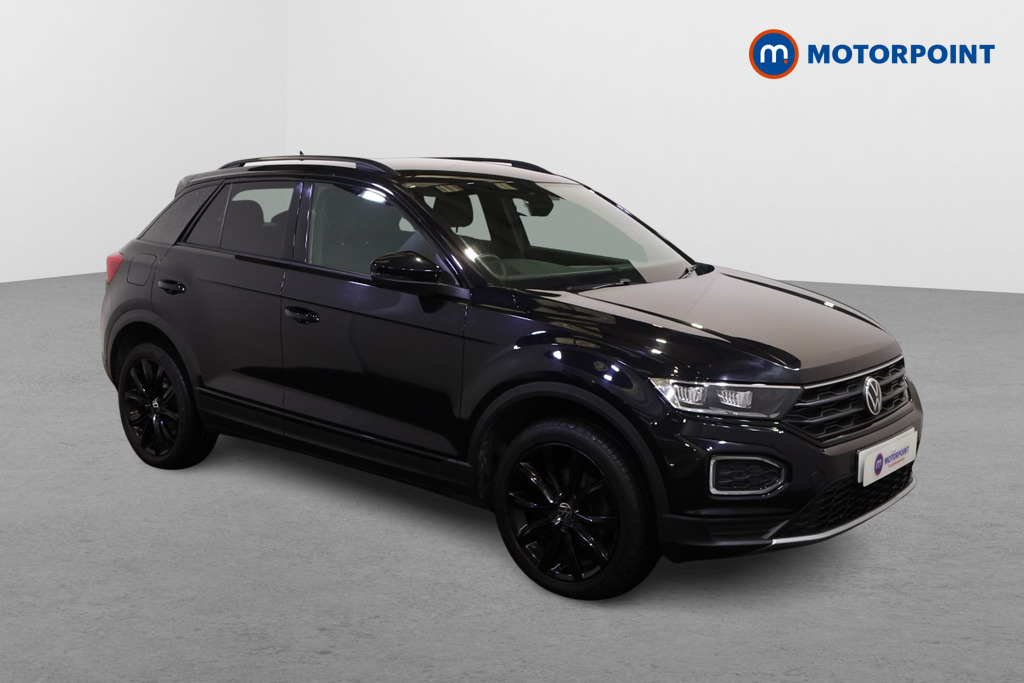 Volkswagen T-Roc Black Edition Automatic Petrol SUV - Stock Number (1601102) - Drivers side front corner