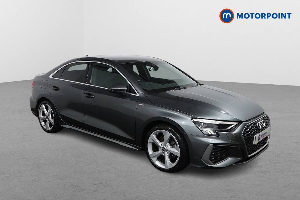 Audi A3 S Line Manual Petrol Saloon - Stock Number (1604943) - Drivers side front corner