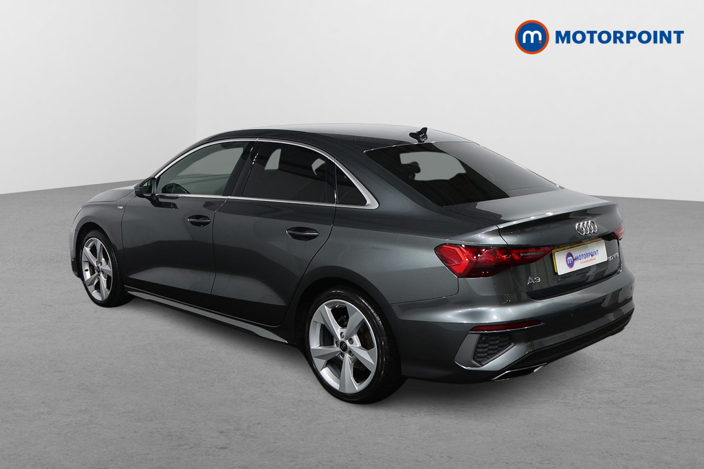 Audi A3 S Line Manual Petrol Saloon - Stock Number (1604943) - Passenger side rear corner