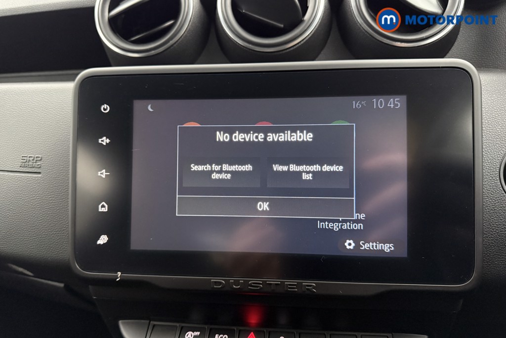 Dacia Duster Prestige Manual Petrol SUV - Stock Number (1593619) - 9th supplementary image