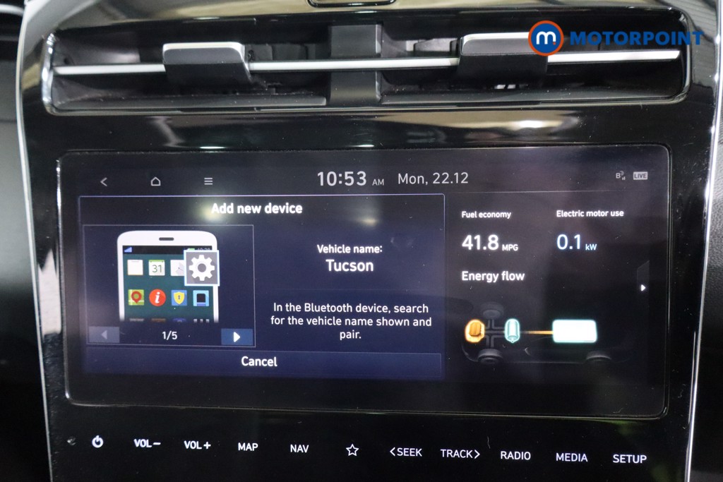 Hyundai Tucson Ultimate Automatic Petrol-Electric Hybrid SUV - Stock Number (1602732) - 8th supplementary image