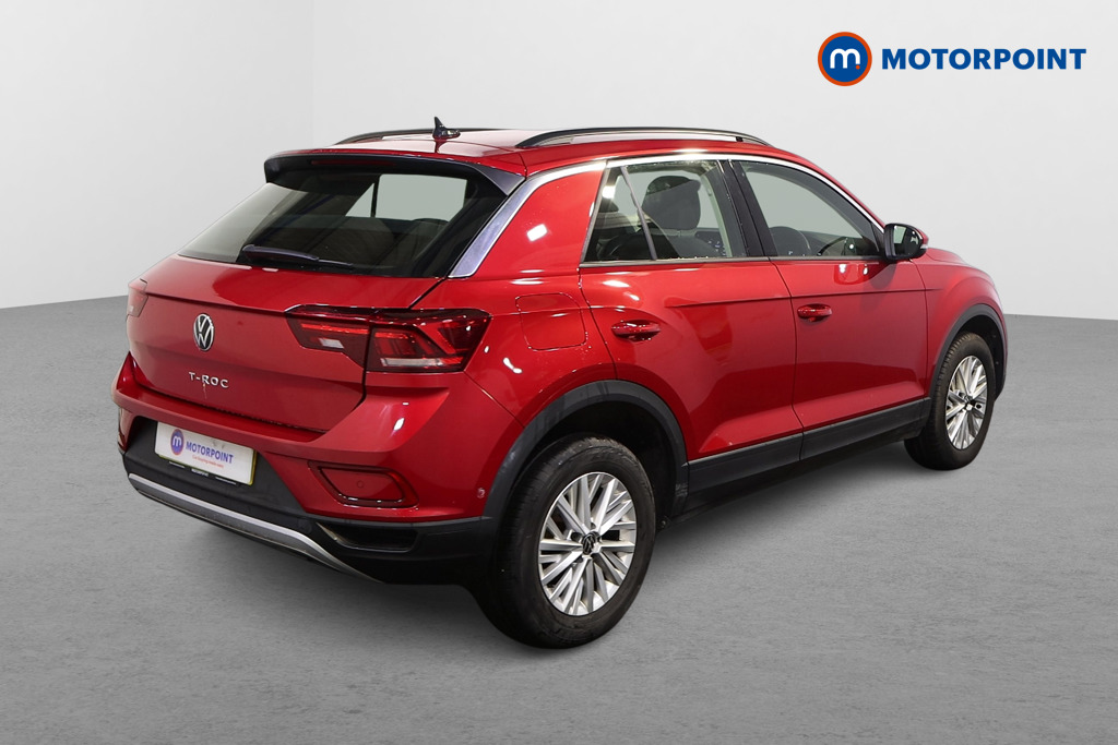 Volkswagen T-Roc Life Manual Petrol SUV - Stock Number (1602895) - Drivers side rear corner