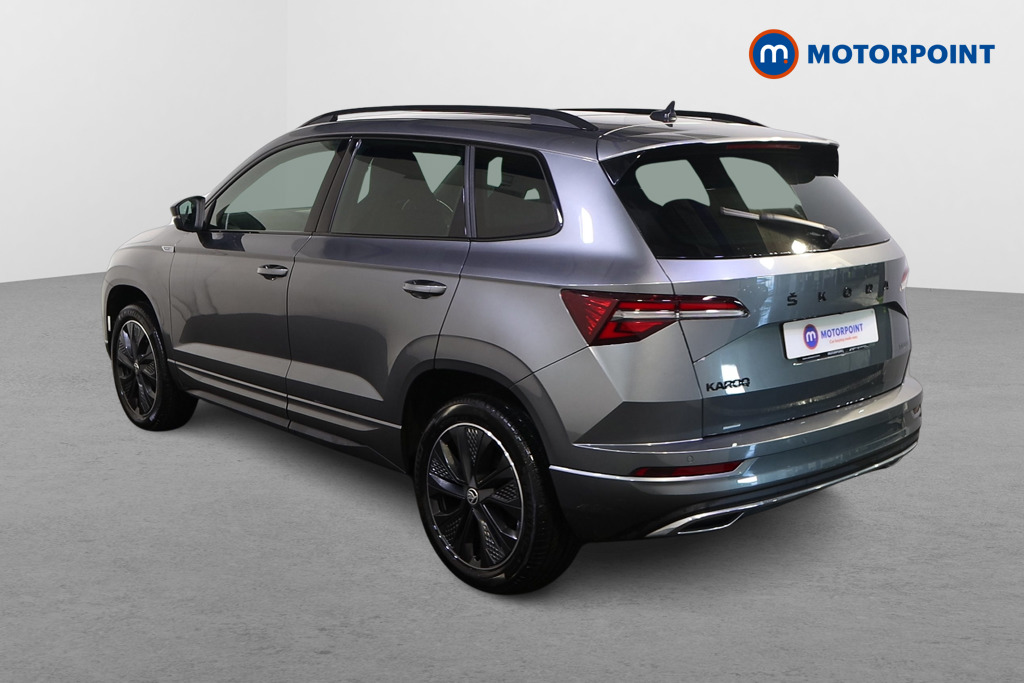 Skoda Karoq Sportline Automatic Petrol SUV - Stock Number (1603074) - Passenger side rear corner