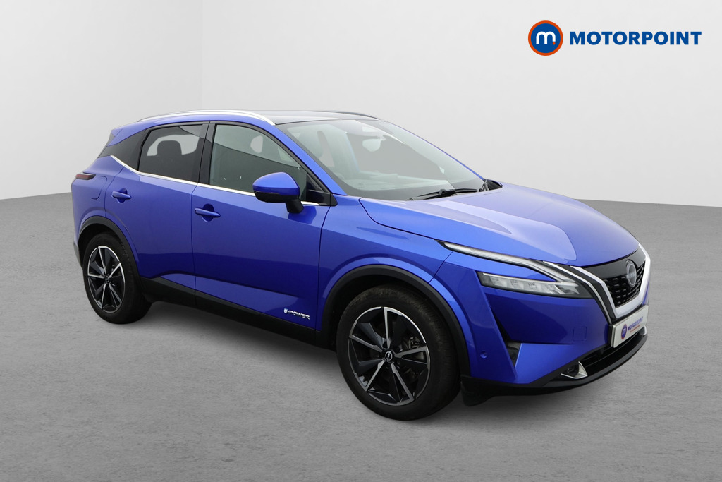 Nissan Qashqai Tekna Automatic Petrol-Electric Hybrid SUV - Stock Number (1604885) - Drivers side front corner
