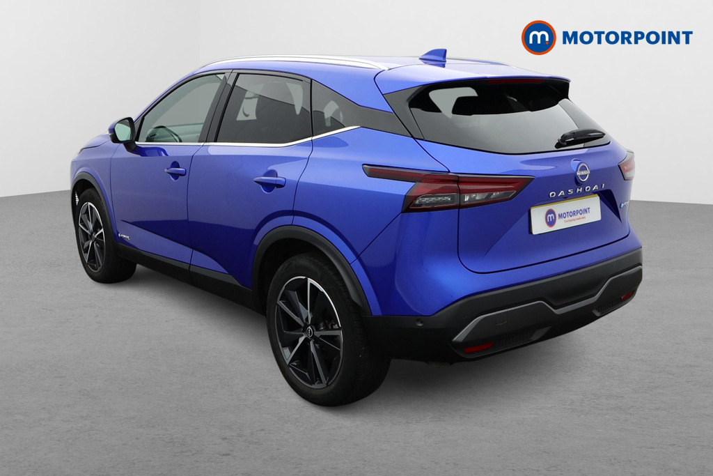 Nissan Qashqai Tekna Automatic Petrol-Electric Hybrid SUV - Stock Number (1604885) - Passenger side rear corner