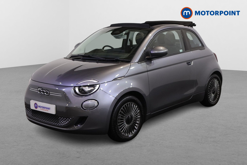 Fiat 500 Icon Automatic Electric Convertible - Stock Number (1605346) - Passenger side front corner