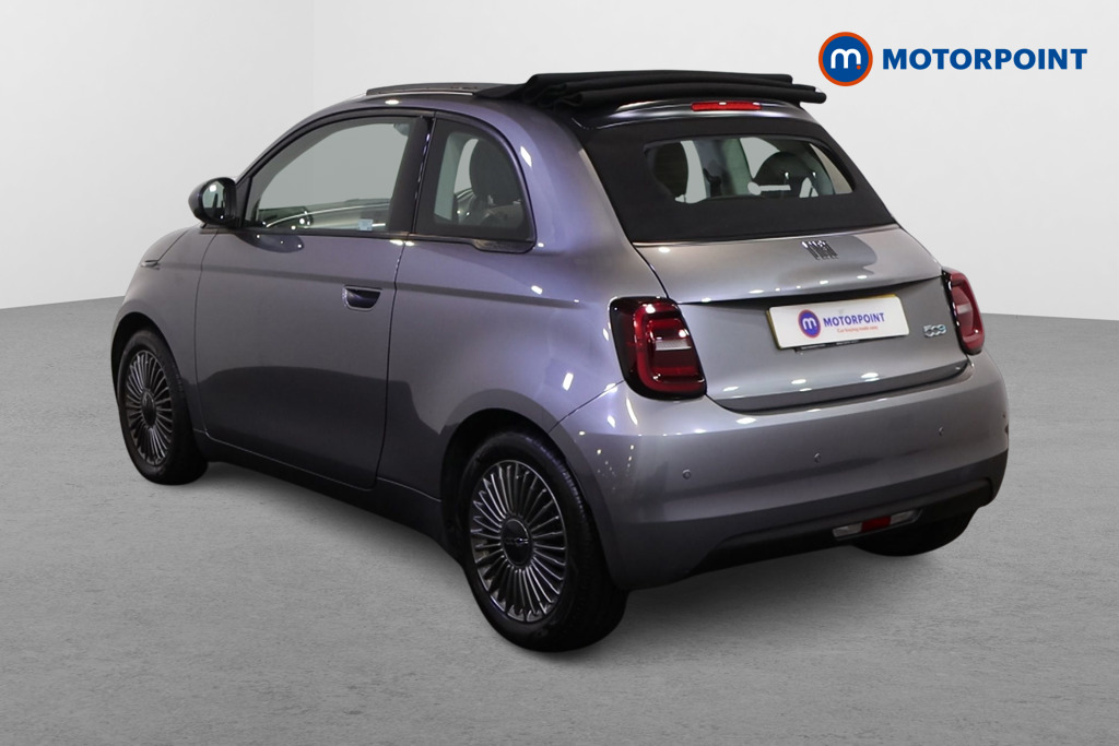 Fiat 500 Icon Automatic Electric Convertible - Stock Number (1605346) - Passenger side rear corner