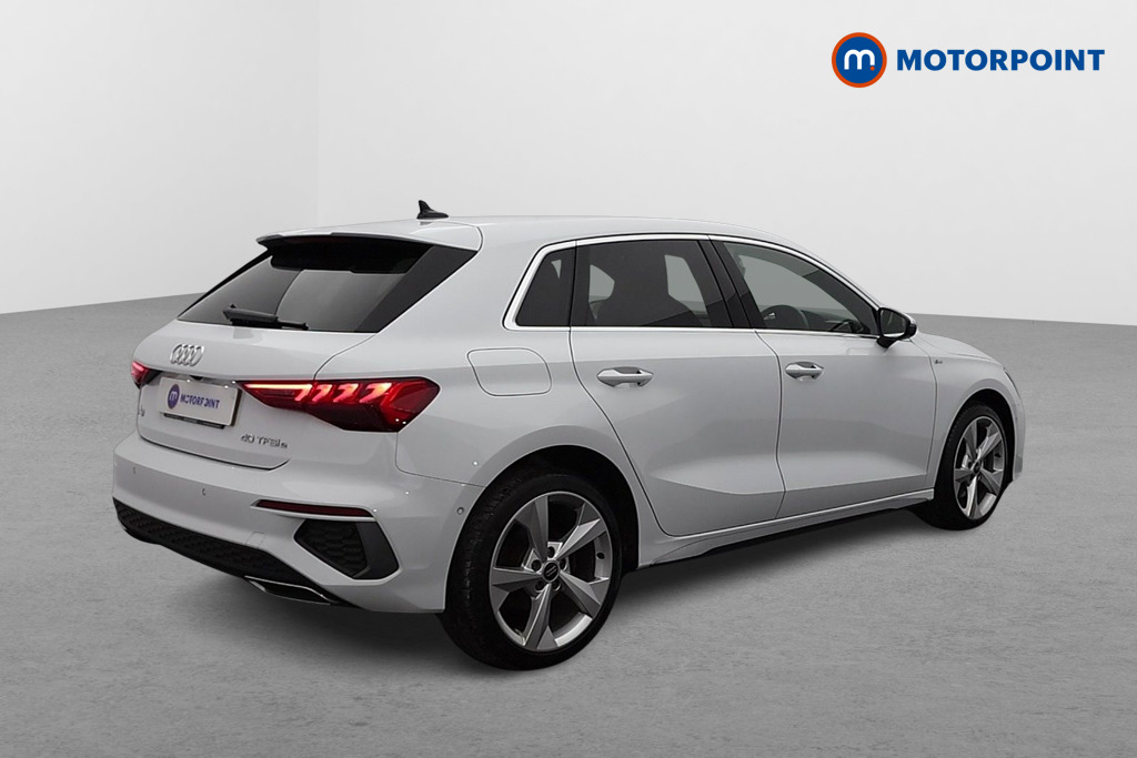 Audi A3 S Line Automatic Petrol Plug-In Hybrid Hatchback - Stock Number (1593496) - Drivers side rear corner