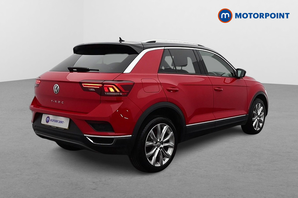 Volkswagen T-Roc SEL Automatic Petrol SUV - Stock Number (1594486) - Drivers side rear corner