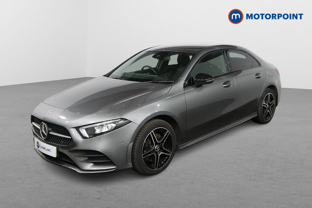 Mercedes-Benz A Class Amg Line Automatic Petrol Plug-In Hybrid Saloon - Stock Number (1600385) - Passenger side front corner