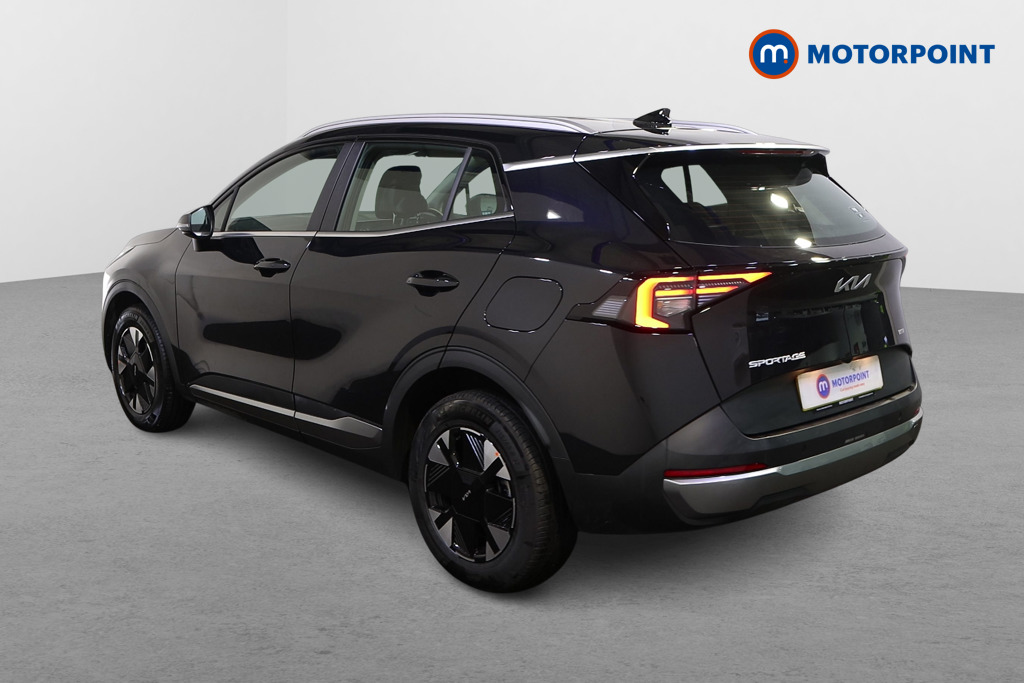 KIA Sportage Pure Automatic Petrol-Electric Hybrid SUV - Stock Number (1602045) - Passenger side rear corner