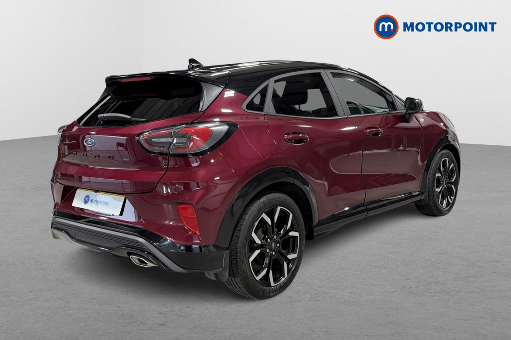 Ford Puma Vivid Ruby Edition Automatic Petrol SUV - Stock Number (1603377) - Drivers side rear corner