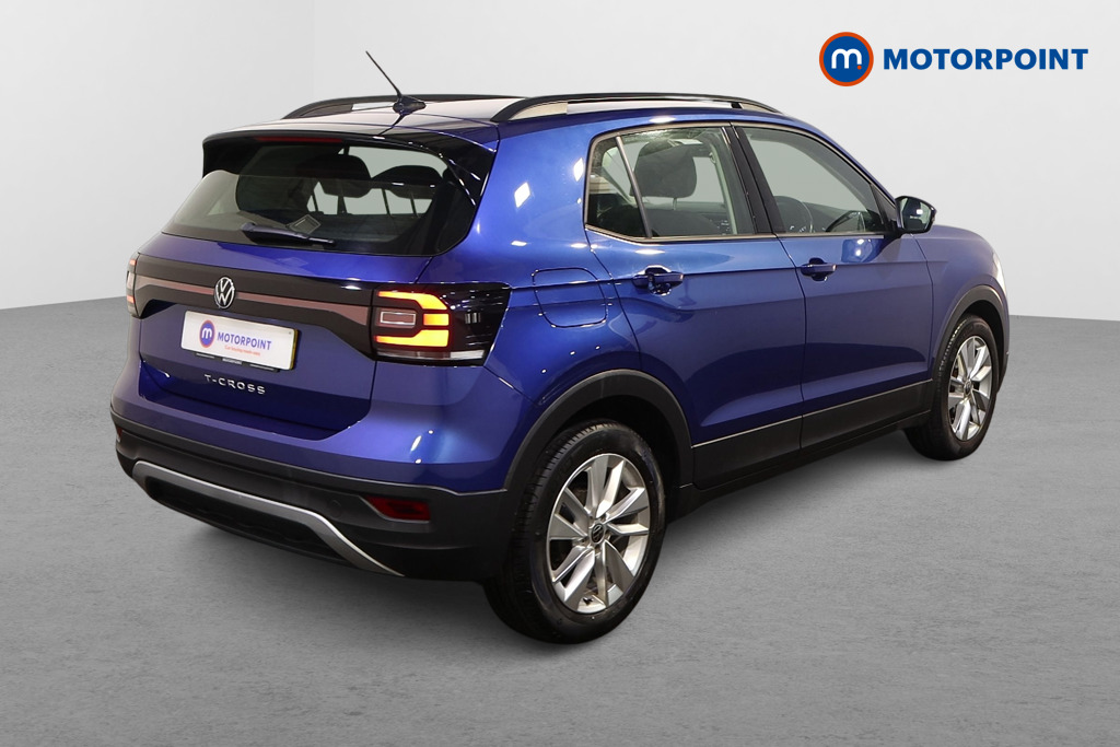 Volkswagen T-Cross SE Manual Petrol SUV - Stock Number (1604227) - Drivers side rear corner