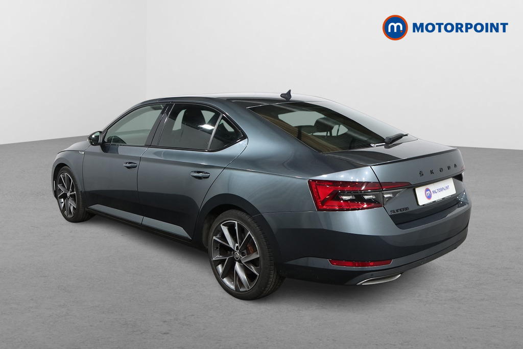 Skoda Superb Sport Line Plus Automatic Diesel Hatchback - Stock Number (1593073) - Passenger side rear corner