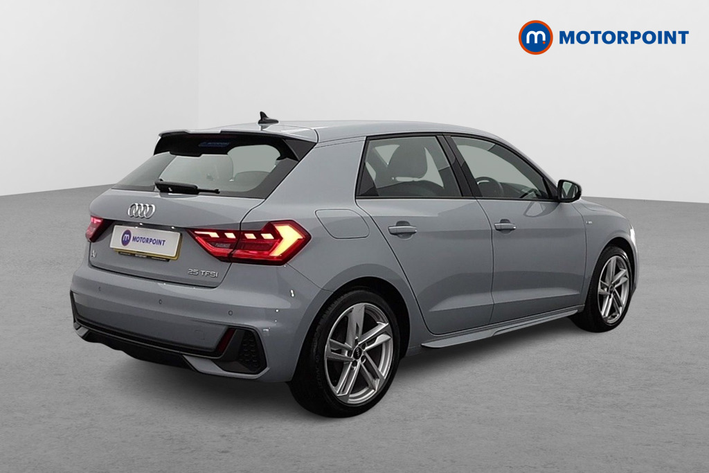 Audi A1 S Line Manual Petrol Hatchback - Stock Number (1594233) - Drivers side rear corner