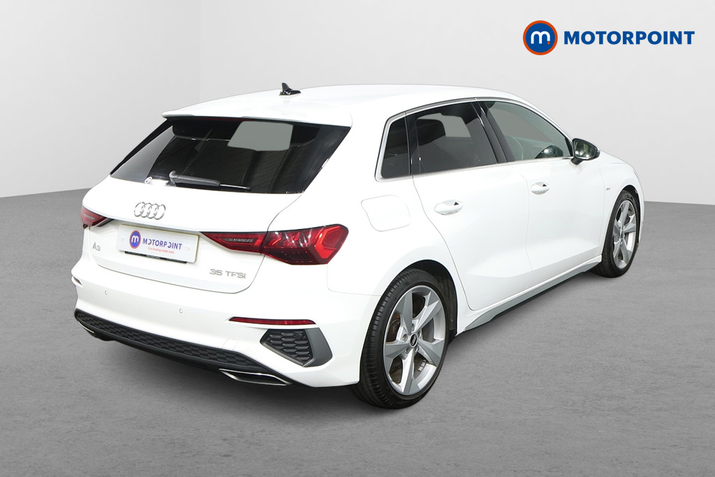 Audi A3 S Line Automatic Petrol Hatchback - Stock Number (1597028) - Drivers side rear corner