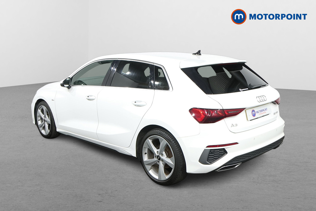 Audi A3 S Line Automatic Petrol Hatchback - Stock Number (1597028) - Passenger side rear corner