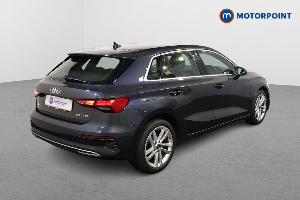 Audi A3 Sport Manual Petrol Hatchback - Stock Number (1600211) - Drivers side rear corner