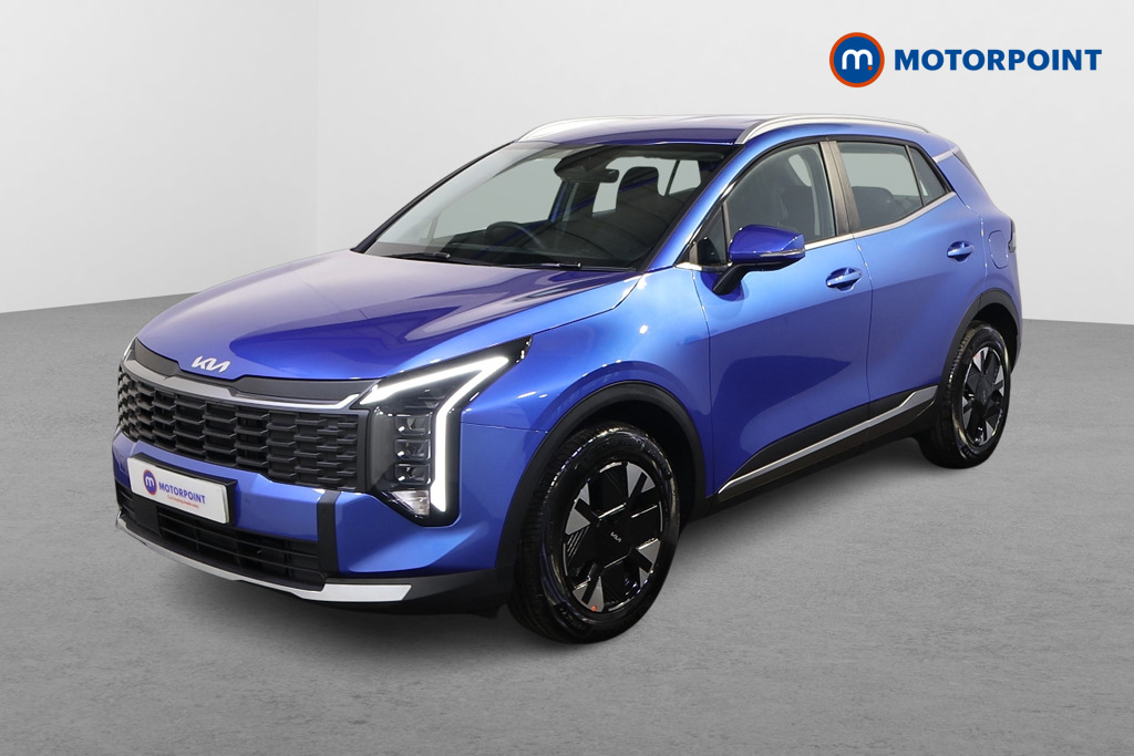 KIA Sportage Pure Automatic Petrol-Electric Hybrid SUV - Stock Number (1602011) - Passenger side front corner