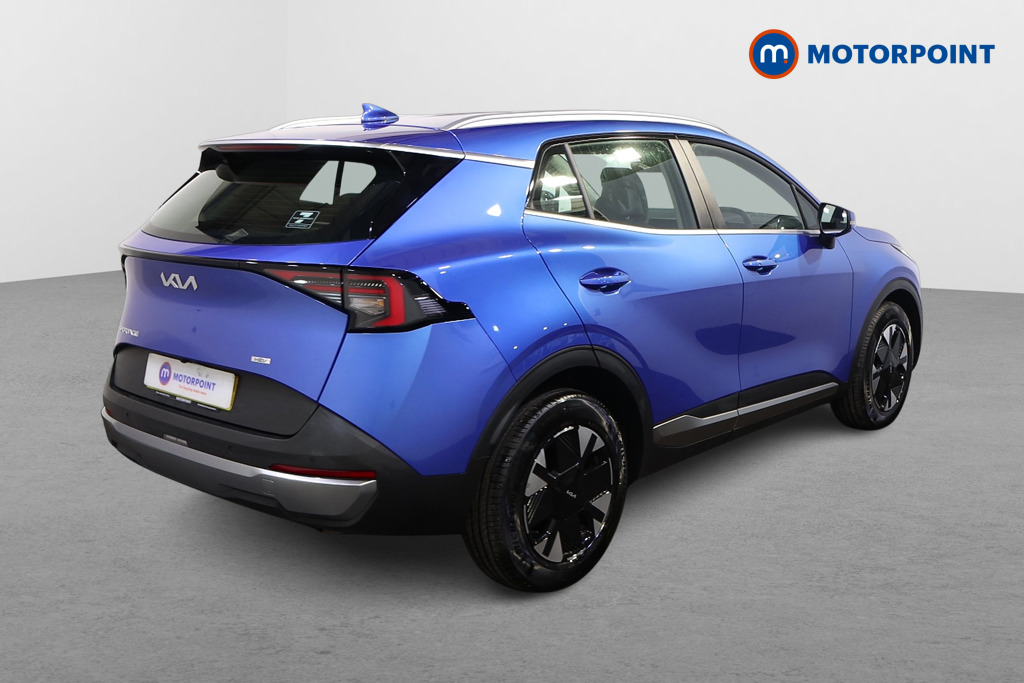 KIA Sportage Pure Automatic Petrol-Electric Hybrid SUV - Stock Number (1602011) - Drivers side rear corner