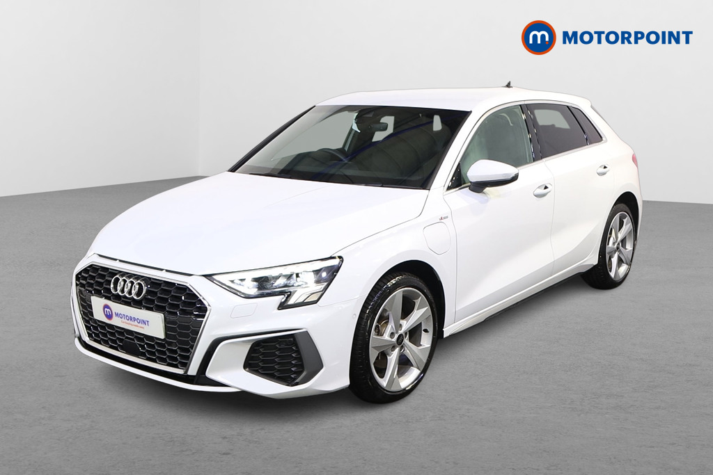 Audi A3 S Line Automatic Petrol Plug-In Hybrid Hatchback - Stock Number (1603920) - Passenger side front corner