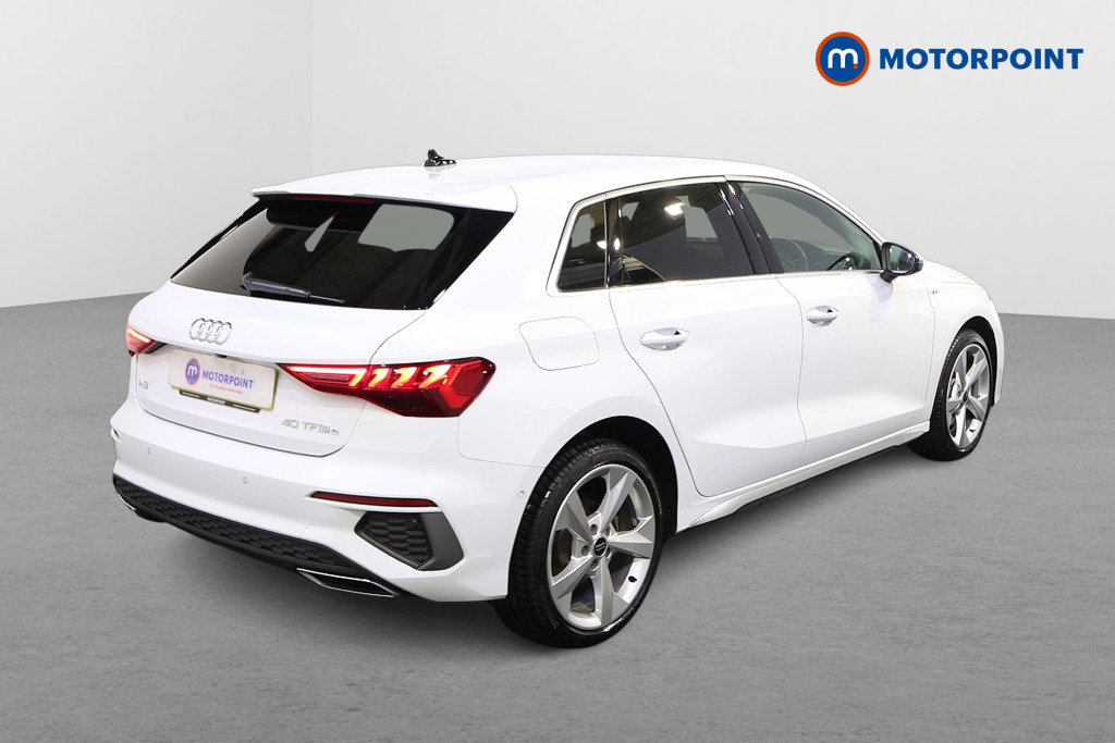 Audi A3 S Line Automatic Petrol Plug-In Hybrid Hatchback - Stock Number (1603920) - Drivers side rear corner
