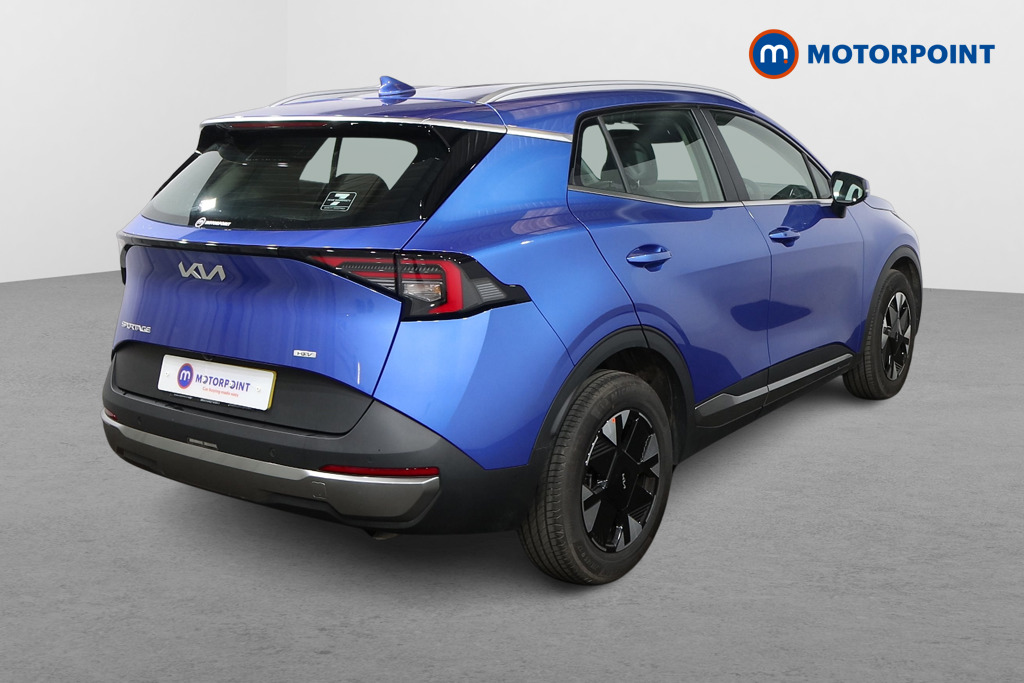 KIA Sportage Pure Automatic Petrol-Electric Hybrid SUV - Stock Number (1605009) - Drivers side rear corner